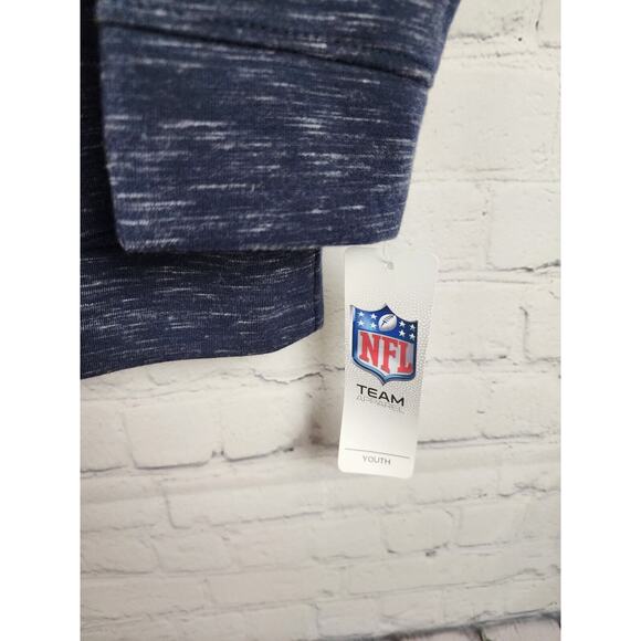 NFL Team Apparel Chicago Bears Pullover Hoodie Sweater XL Youth/Womens Blue NFL - Picture 2 of 5